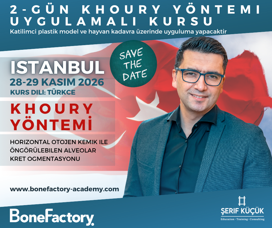2-gunluk Istanbulda Otojen Kemik Ogmentasyon Masterclass Kursu